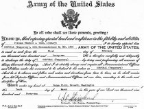 Francis J. Thar's Corporal certificate