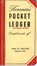 Farmer's Pocket Ledger 1949 - 1950