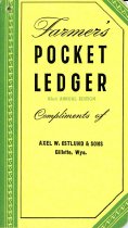 Farmer's Pocket Ledger 1958 - 1959