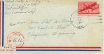 Letter from Robert "Pat" McCreery to his wife, Marie