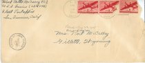 Letter from Robert "Pat" McCreery to his wife, Marie