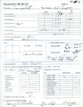 Preliminary Fire Report