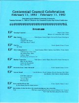 Centennial Council Celebration