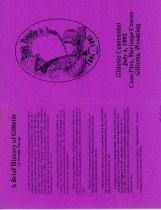 Gillette Centennial July 4, 1992