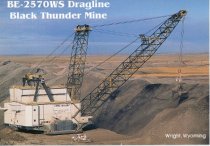 BE-2570WS Dragline at Black Thunder Mine