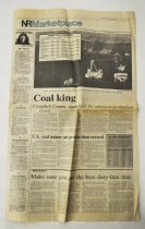 Newspaper (front, page 13)