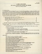 Sheet, Instruction (front)