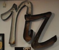 Sign, Advertising (front)