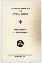 Book, Instruction (first aid book, front)