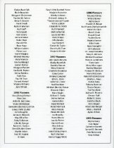 Booklet (page 16, list of pioneers)