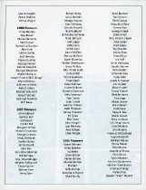 Booklet (page 19, list of pioneers)