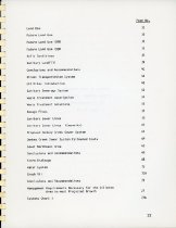 Report (table of contents part 2)