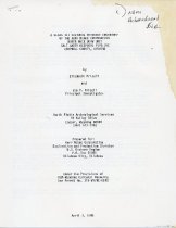 Report (front, stapled)