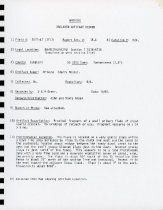 Report (page 5, artifact record)