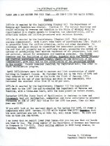 Correspondence (front of tax-related document)