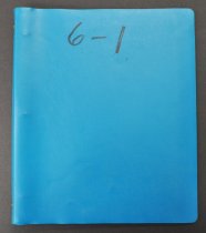 Archive (front of binder)