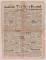 Newspaper (front page)