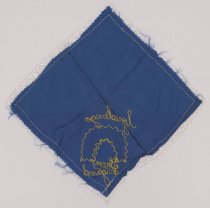 Handkerchief that belonged to Bud Sutherland (Back)