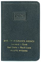 Diary that Belonged to Dixie Reece -- 1964 (front cover)