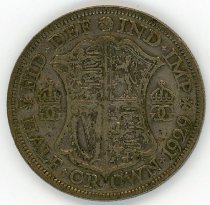 Back of Half Crown, 1929