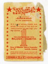 B & W Coupon (front)