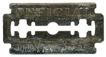 Razor Blade used in Safety Razor (side 2)