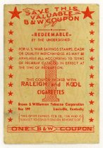 B & W Coupon (front)