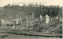 Meuse's Hills battle damage at Saint-Mihiel.
