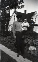 Dewey Thompson with Unidentified Child