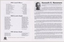 Distinguished Citizen Dinner Honoring Kenneth C Naramore