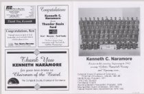 Distinguished Citizen Dinner Honoring Kenneth C Naramore