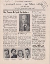 Campbell County High School Bulletin