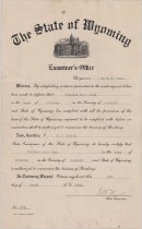 The State of Wyoming Examiner's Office