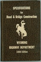 WY HWY DEPT Specifications front cover