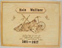 Nola Wallace Thank You Board