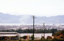 US Naval Ship in the Vietnam Harbor