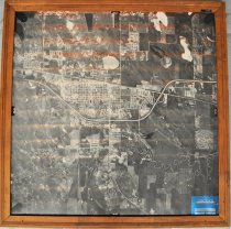 Aerial Photograph in frame, 1978