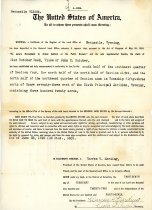 Cleo Butcher Reed Land Patent