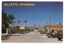 Scene of Downtown Gillette, Wyoming