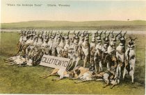 " 'Where the Antelope Roam.' Gillette, Wyoming."