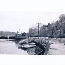 East Island - entrance and bulkhead