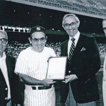 Mayor Vincent Suozzi at Yankee Stadium