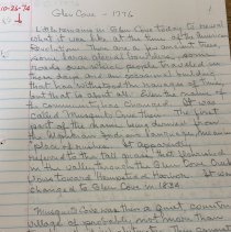 Robert R. Coles Papers, Lectures, Notes