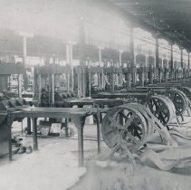 Ladew Leatherworks -  interior of plant