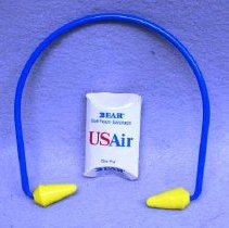 two sets of earplugs