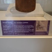 Exhibit Label ("Pieces of Pleasant Hill")