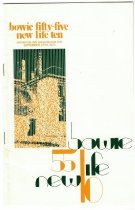 2016.5.5 - Program - Bowie Fifty-Five New Life Ten