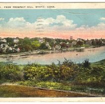 Noank Conn. from Prospect Hill