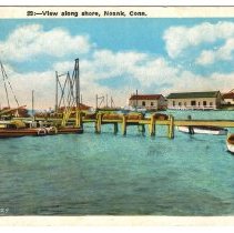 View Along Shore, Noank, Conn.