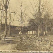Burying Ground Near Toll Gate House, Center Groton, Conn.